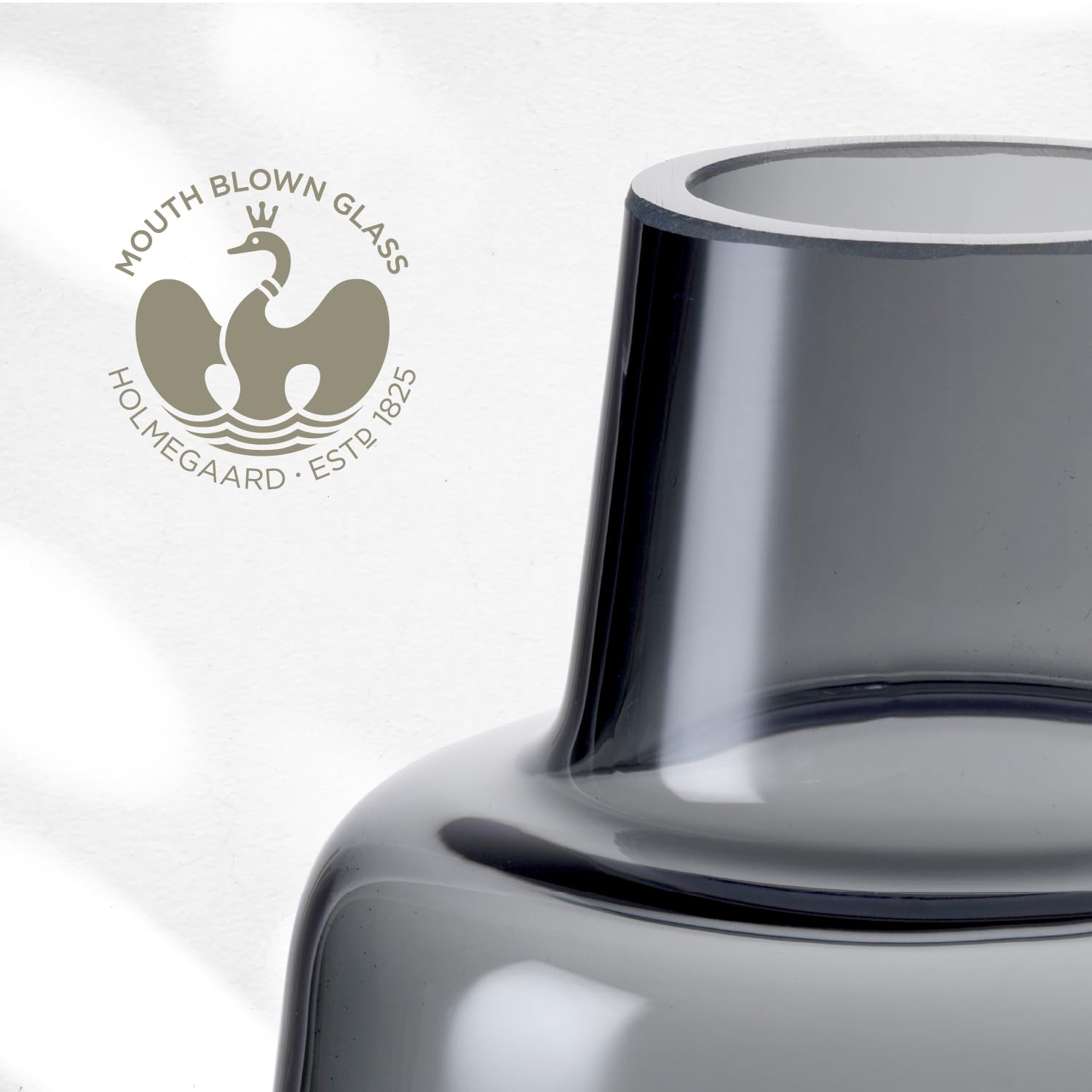 ホルムガード　フラワーベース　フローラ　12cm 3個セット　スモーク ホルムガード フラワーベース フローラ 12cm 3個セット スモーク